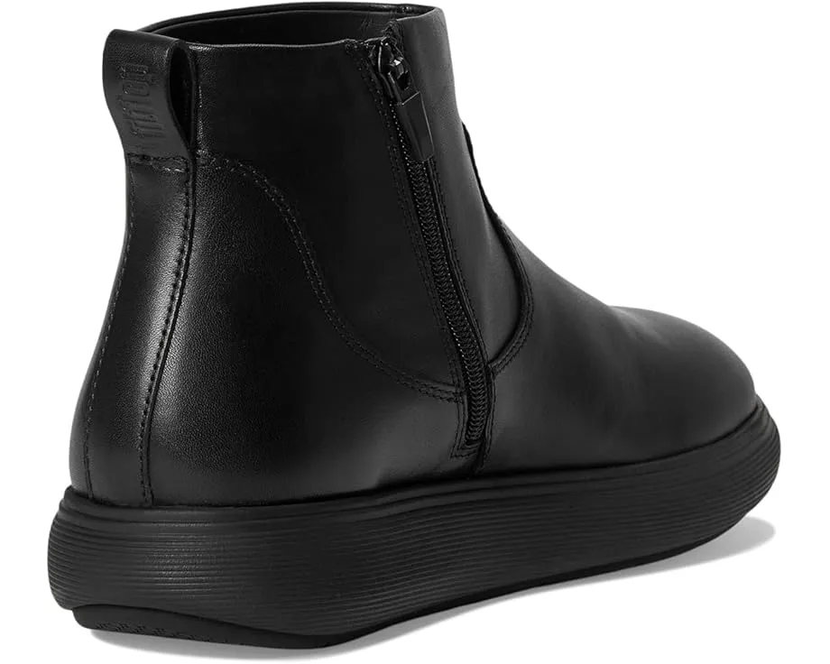 Ботинки FitFlop Iq-comff с молнией на щиколотке из кожи и анатомической стелькой