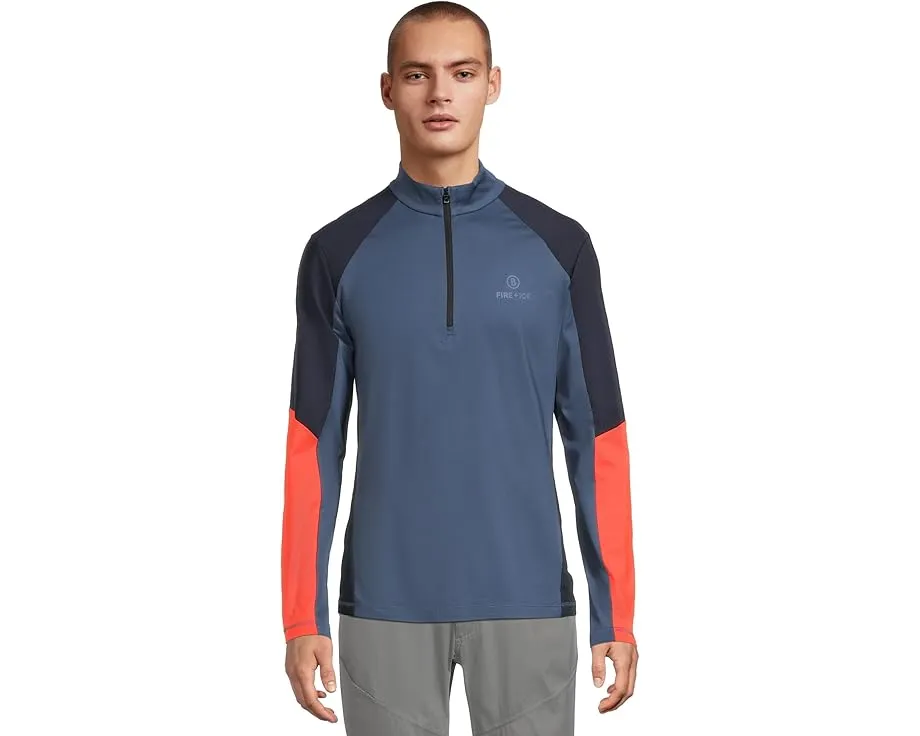 Футболка Bogner Fire + Ice Berkan из быстросохнущей ткани с молнией
