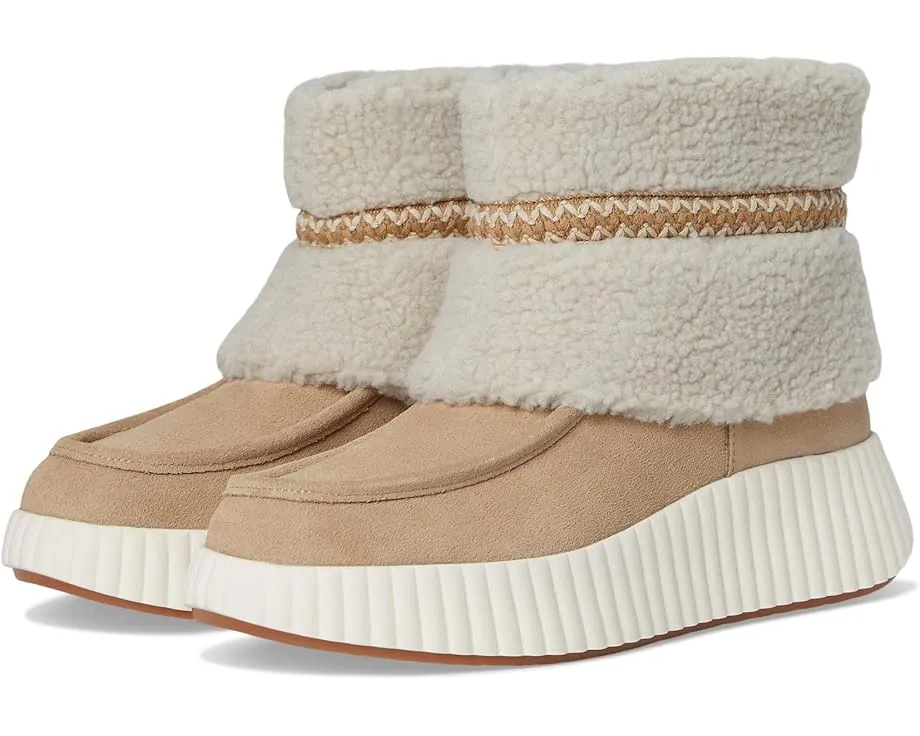 Ботильоны White Mountain Digital с искусственным мехом и клиновидной подошвой