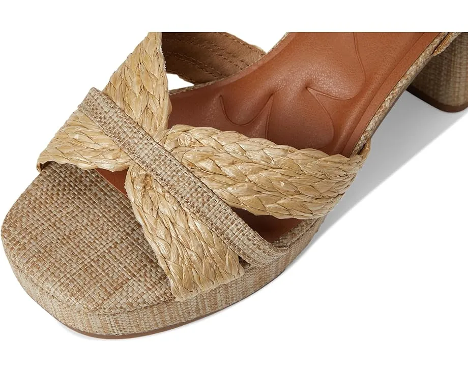Сандалии Marrika Platform High Heel от Lucky Brand из денима с массивным каблуком и платформой