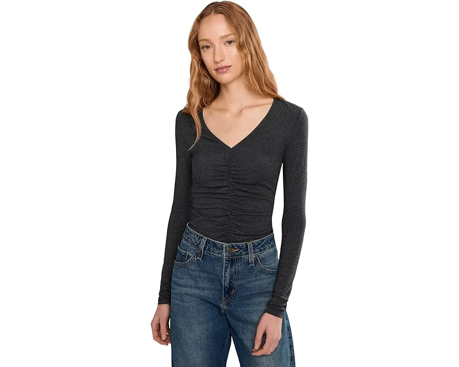 Топ Madewell Slinky с V-образным вырезом
