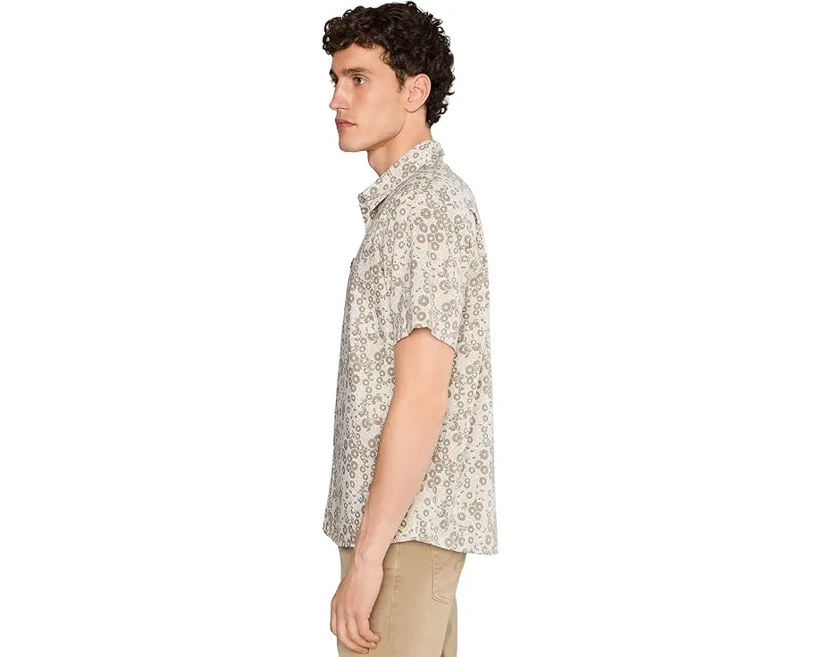 Рубашка Quiksilver Ditsy Daze Classic Short Sleeve Woven с принтом