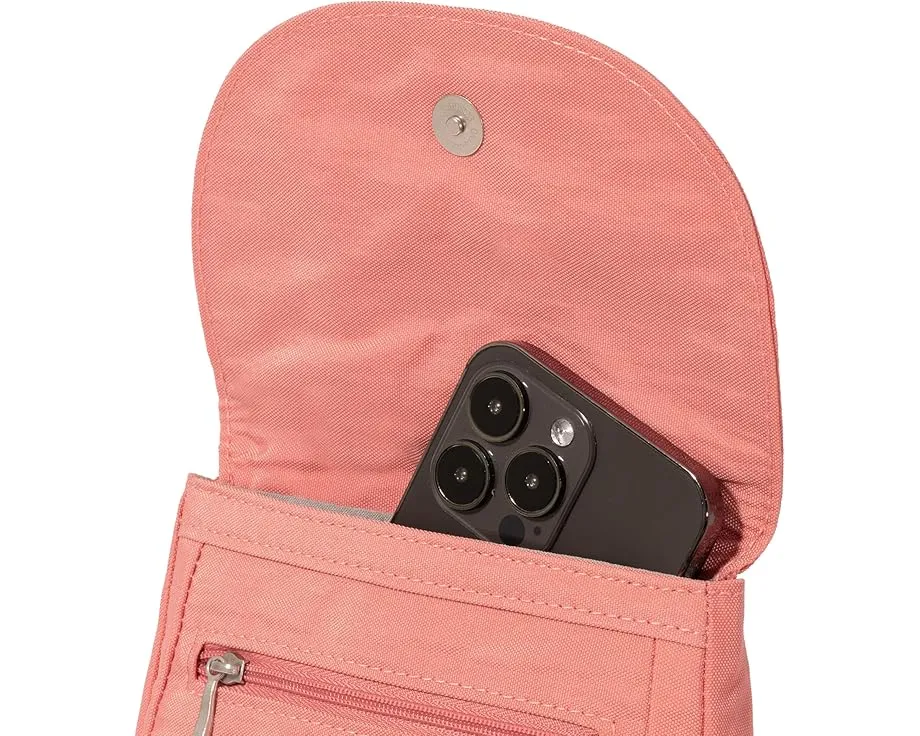 Сумка Baggallini Dash Crossbody с защитой RFID и карманом для губной помады