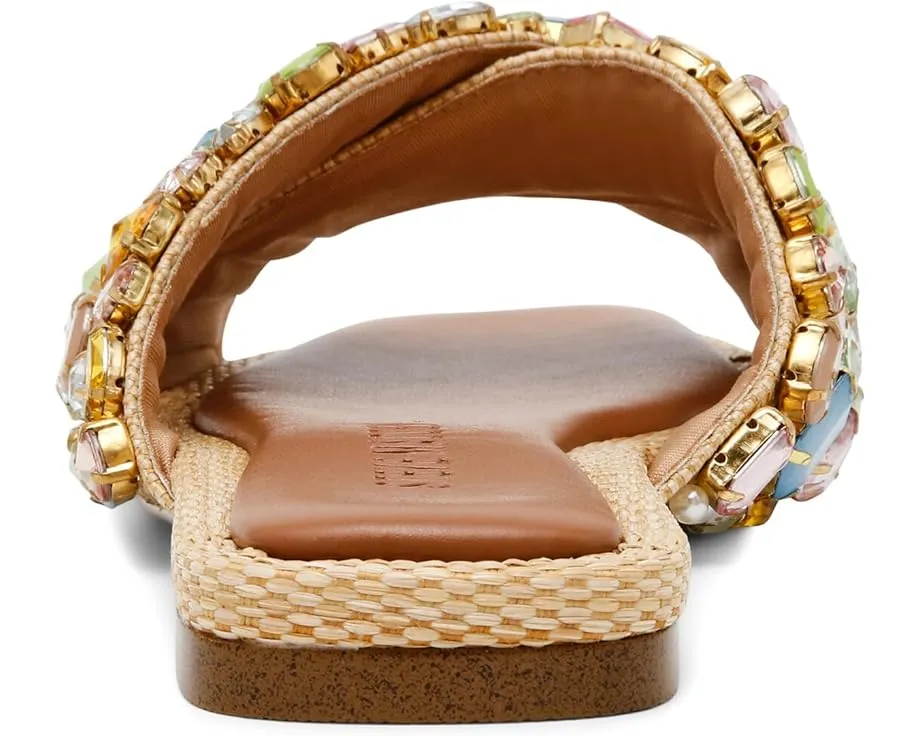 Сандалии Steve Madden Levity с квадратным носком и металлической фурнитурой