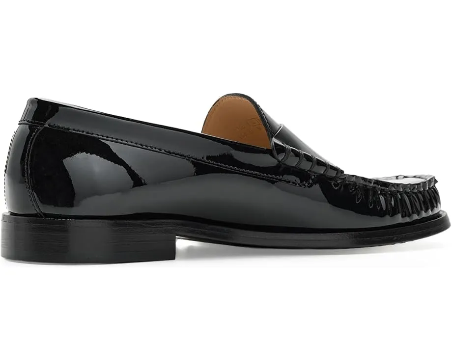 Stuart Weitzman лоферы Lottie из премиальной кожи с круглым носком