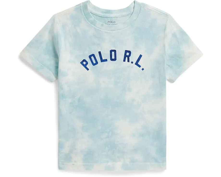 Логотип Tie-Dye модель из хлопка Polo Ralph Lauren с принтом