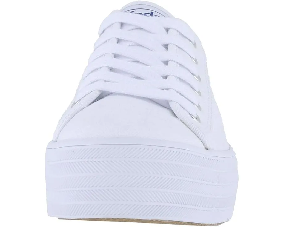 Кроссовки Keds Triple Kick Canvas на платформе с ортолитовой стелькой