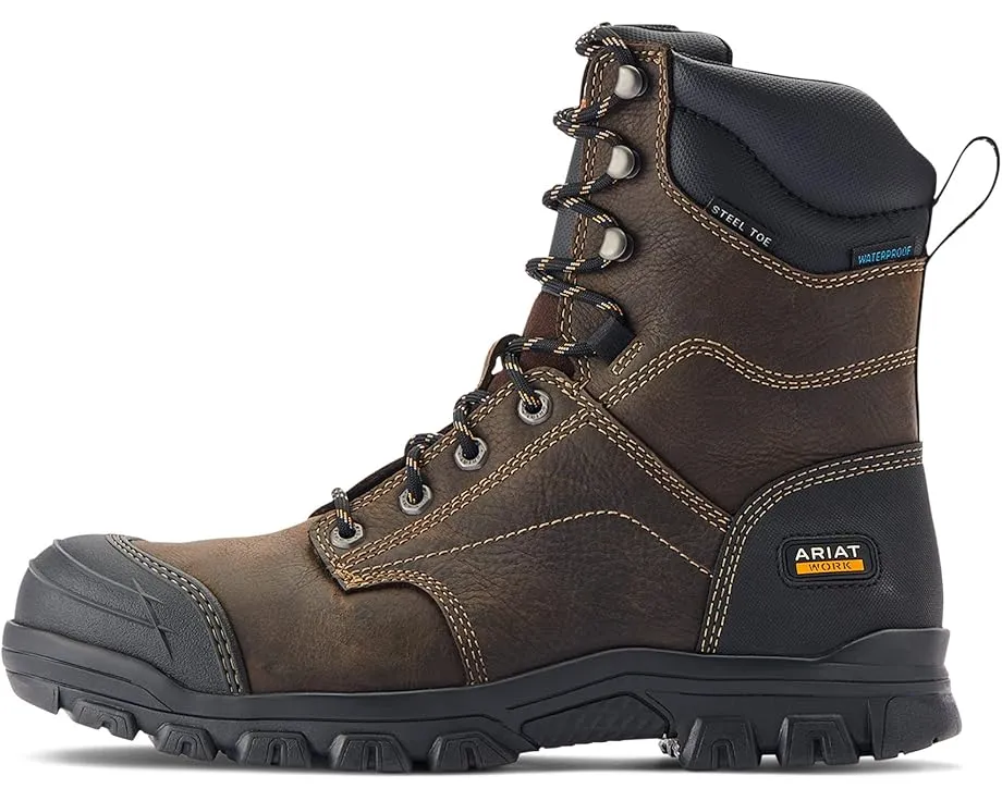 Ariat Рабочие ботинки Treadfast 8 дюймов (20.32 см) со стальным носком и защитой от воды