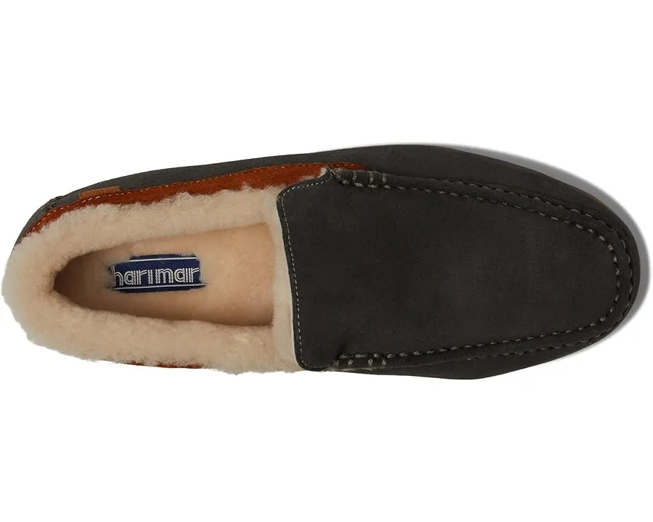 Домашние тапочки hari mari Hacienda из замши с подкладкой из овчины и стелькой с памятью формы