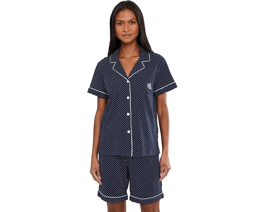 Heritage Knits Short Sleeve Bermuda Pj Set