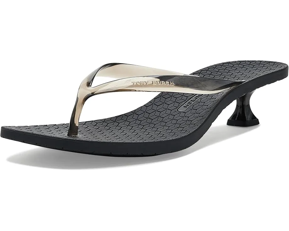 Шлепанцы на каблуке Jelly Heels 40мм от Tory Burch