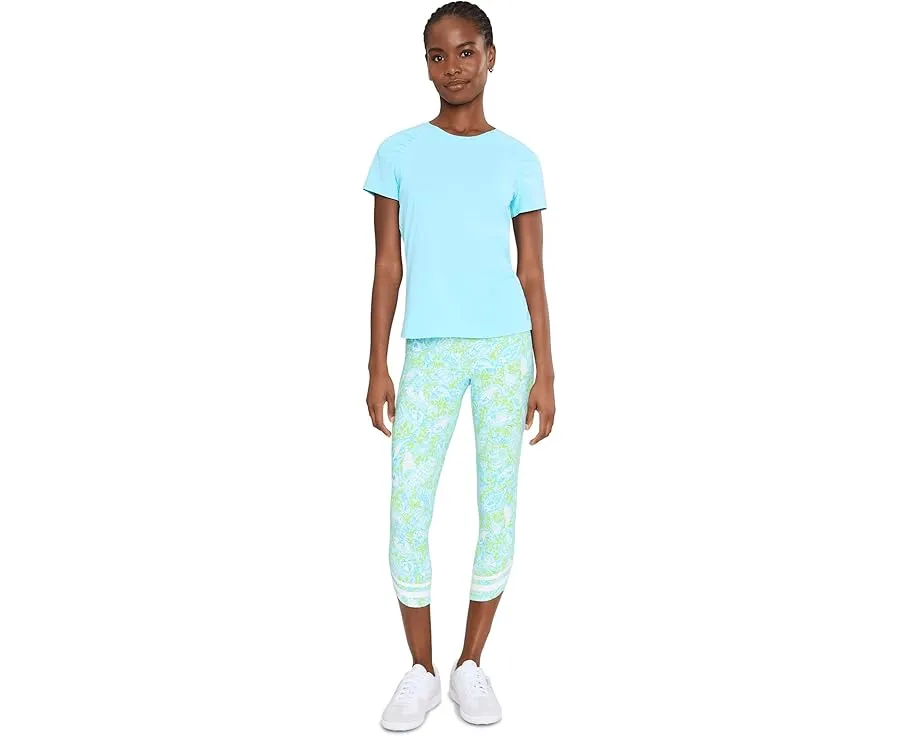 Белая футболка Bria Active Tee UPF 50+ от Lilly Pulitzer