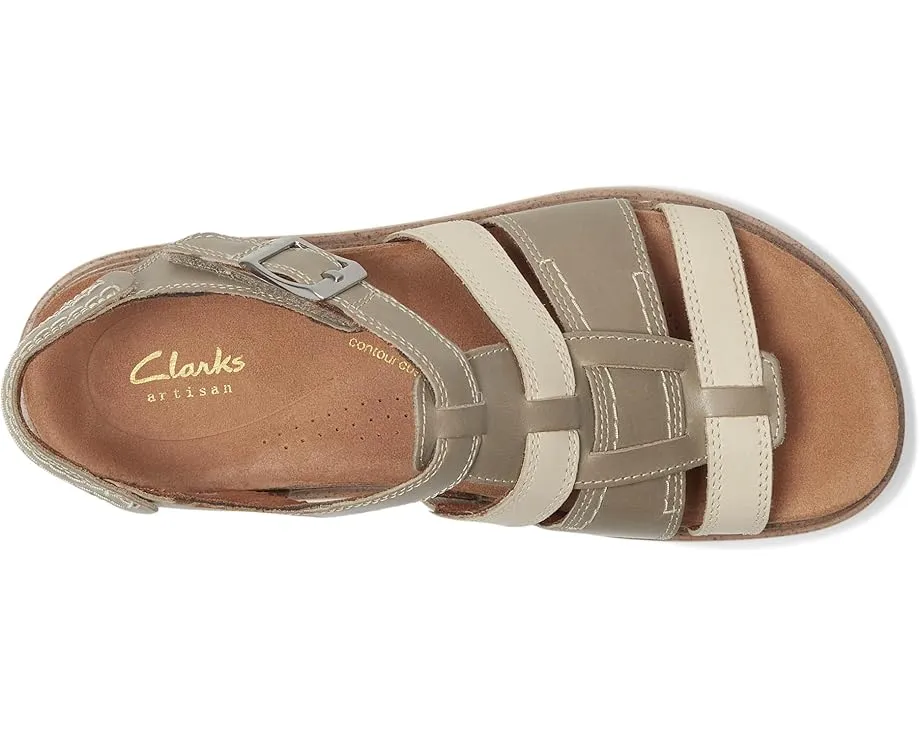 Сандалии Clarks Arwell Sun из кожи с цепкой подошвой