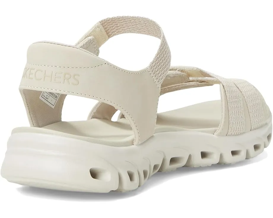 Спортивные сандалии Skechers Glide Step Count On Me с геометрической подошвой и стелькой Yoga Foam