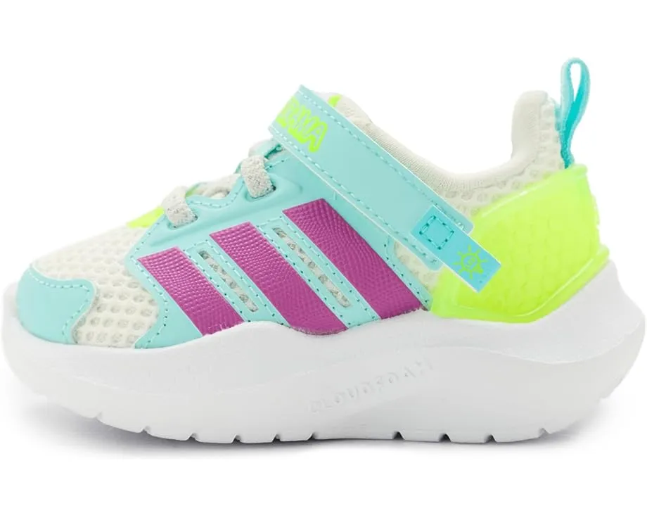 adidas Kids Lightorama детские кроссовки с эластичными шнурками и подошвой Cloudfoam