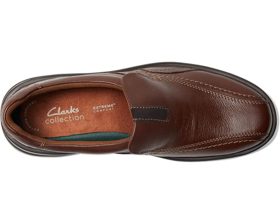 Clarks Лоферы Gessler Step на небольшом каблуке из кожи
