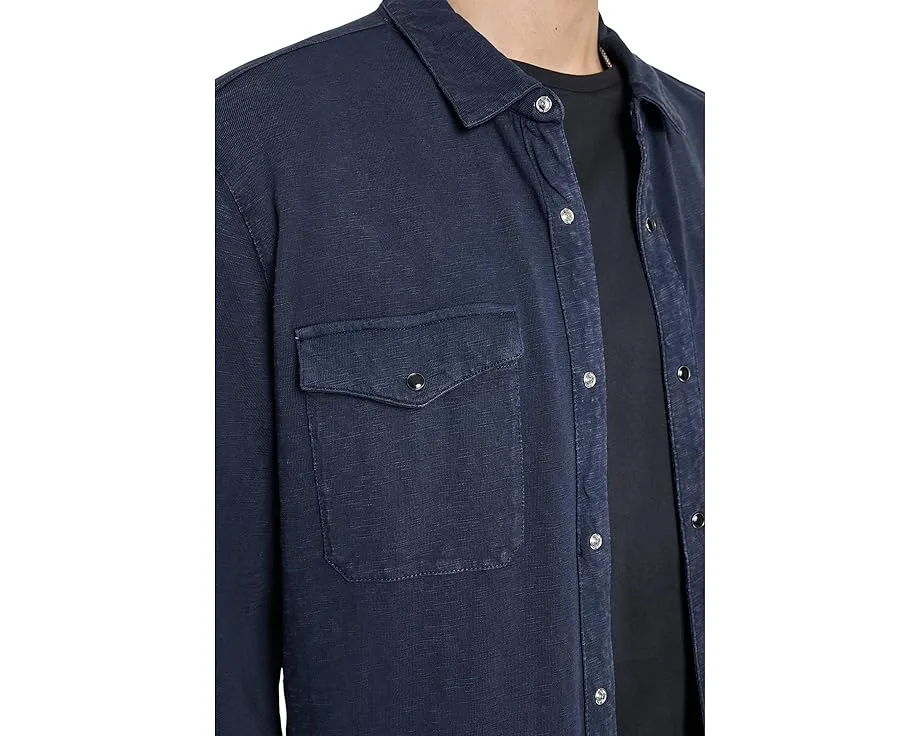 Рубашка John Varvatos Arvon Western с накладными карманами