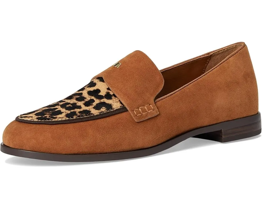 Лоферы Birdies The Starling 20 из кожи с принтом под леопарда