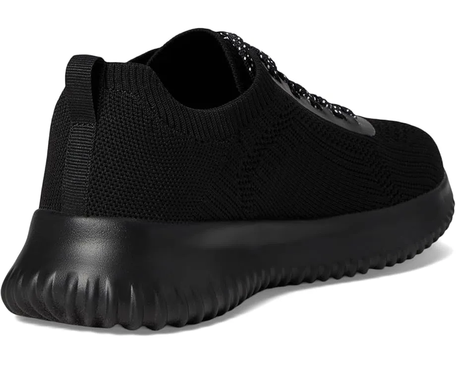 Кроссовки Brena на шнурках с трикотажным верхом и круглым носком