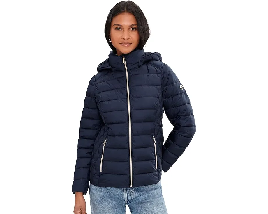 Складная куртка Packable с отстегивающимся капюшоном MICHAEL Michael Kors