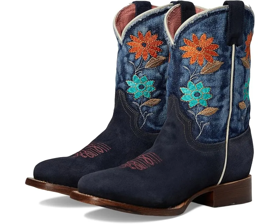 Детские сапоги Roper Flower Power с вышивкой цветов