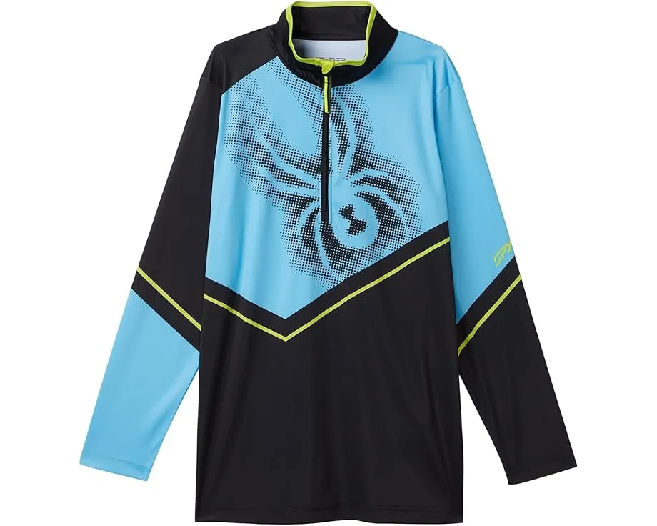 Spyder Kids Кофта Ryder 1/2 Zip с защитой UPF 50+ и длинными рукавами