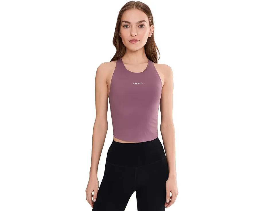 Топ Craft Hypervent Cropped Pocket Singlet для бега с перфорацией