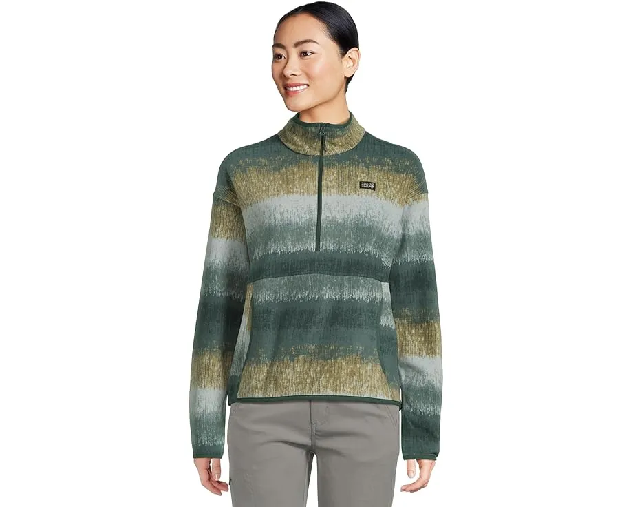 Кофта Mountain Hardwear Microchill с полузастежкой из переработанного флиса
