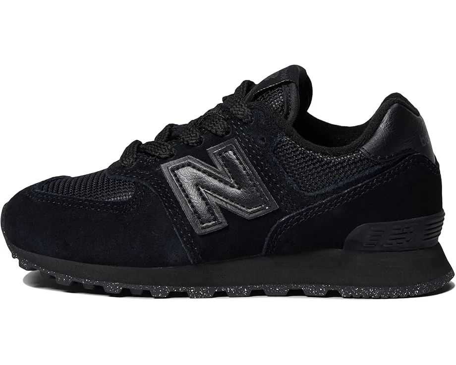 New Balance 574 Core детские кроссовки с верхом из замши и сетки