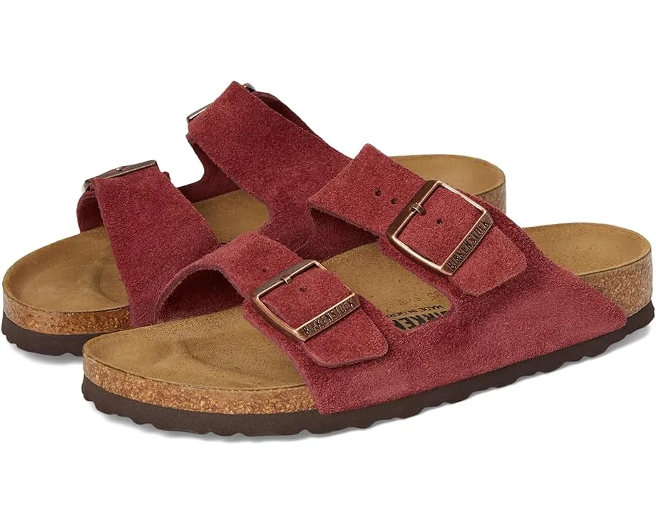 Сандалии Birkenstock Arizona из мягкой замши с анатомической стелькой