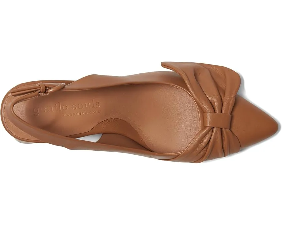 Туфли Gentle Souls by Kenneth Cole Diana с острым носком и бантом на блочном каблуке