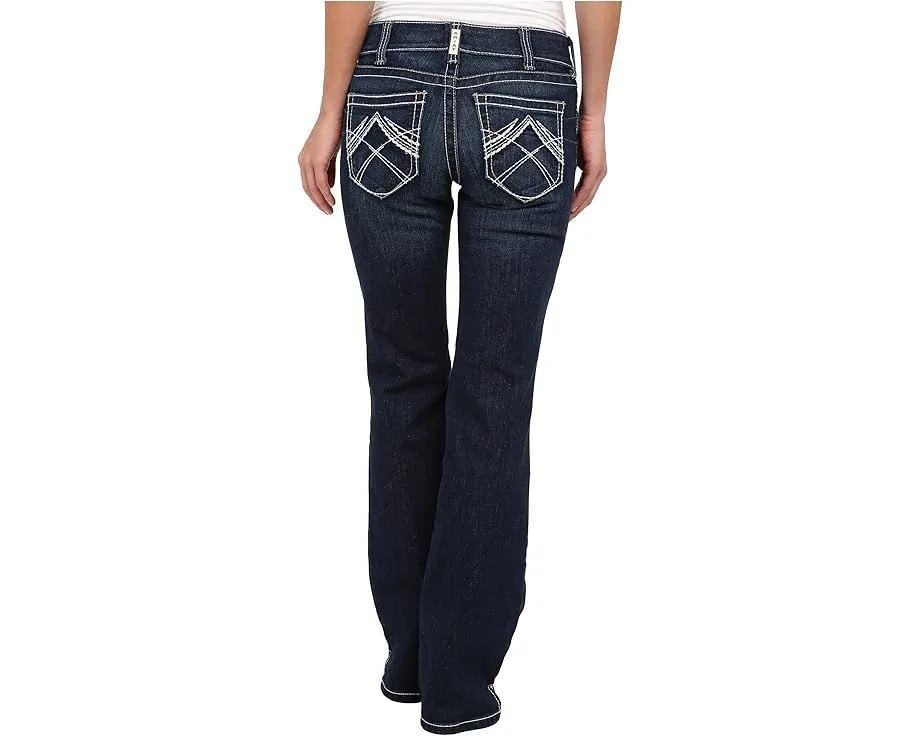 Джинсы Ariat R.E.A.L. Bootcut для верховой езды с растяжимой тканью и контрастной строчкой