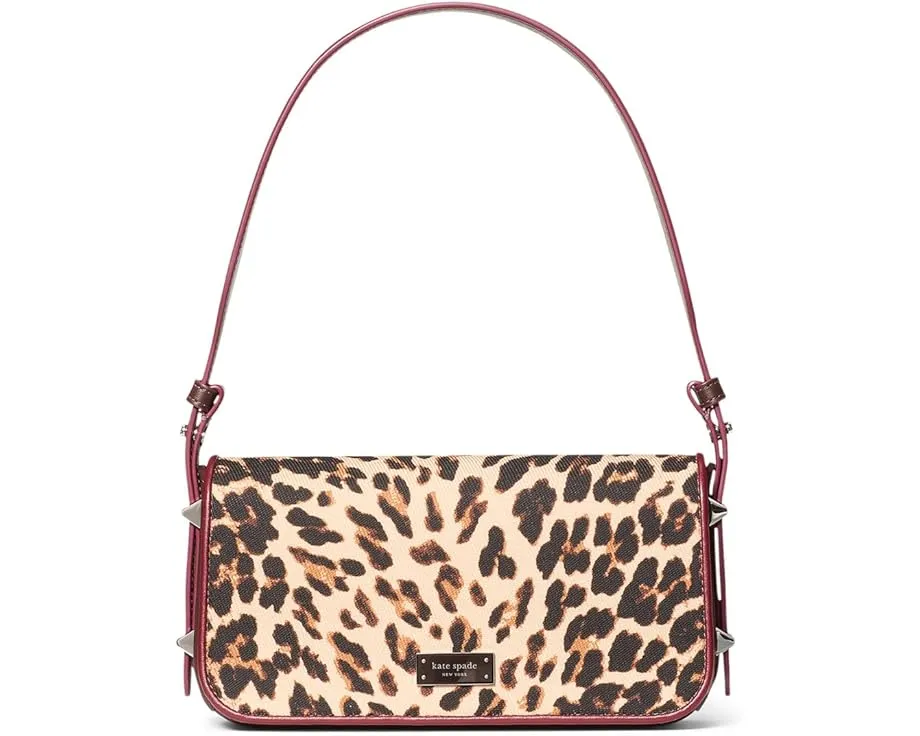 Kate Spade New York Сумка через плечо Liv Downtown из ткани с леопардовым принтом