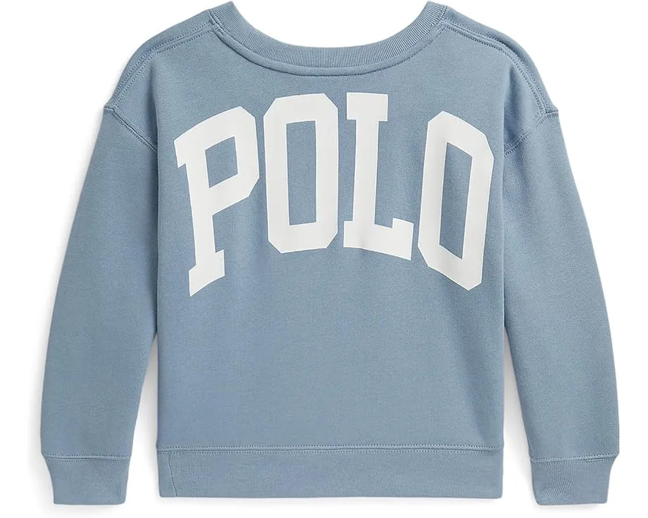 Худи Polo Ralph Lauren Kids из махровой ткани с логотипом на груди и спине