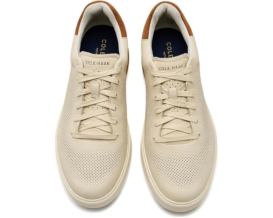 Кожаные кроссовки Cole Haan Grandpro Angleace с круглым носком и резиновой подошвой
