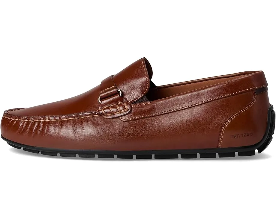 Лоферы Johnston & Murphy Beck Leather Bit с ручной шнуровкой