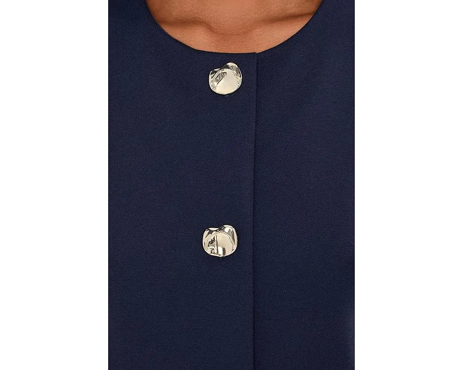 Платье Trina Turk Button Front Sleeveless на пуговицах из хлопковой смеси