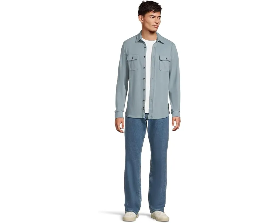 Джинсы Paige Doheny с прямыми расслабленными штанинами в винтажном светлом окрасе