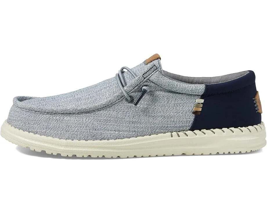 Hey Dude Wally Funk Nylon Craft лоферы из текстиля с двухтонным дизайном