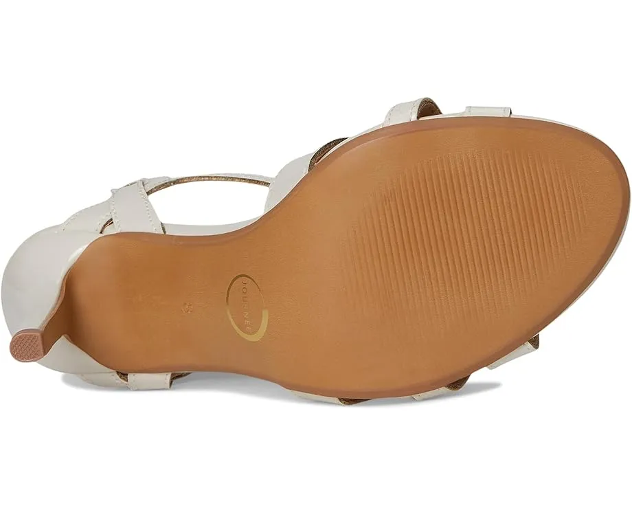 Босоножки Valry на шпильке с плетеным T-образным ремешком