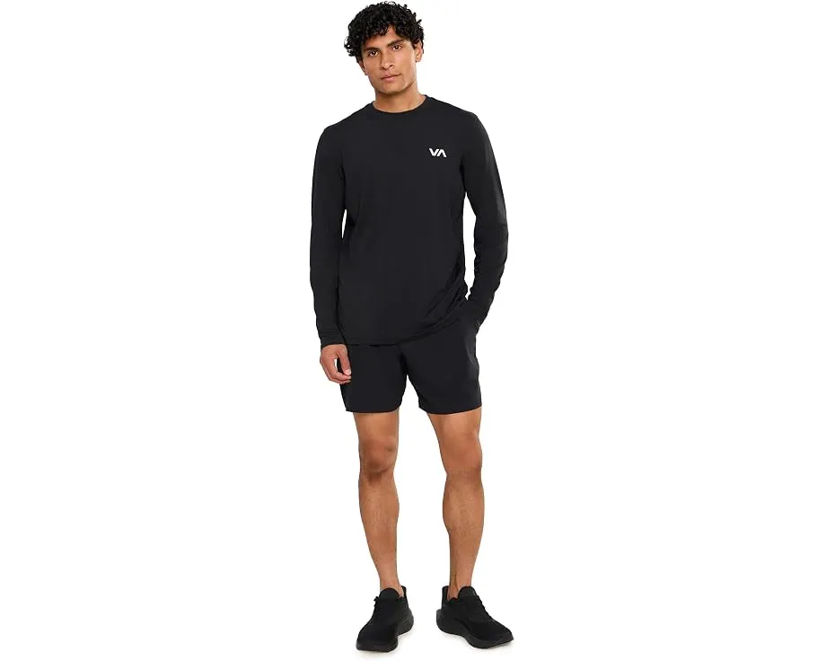 Футболка Sport Vent Long Sleeve от RVCA черного цвета