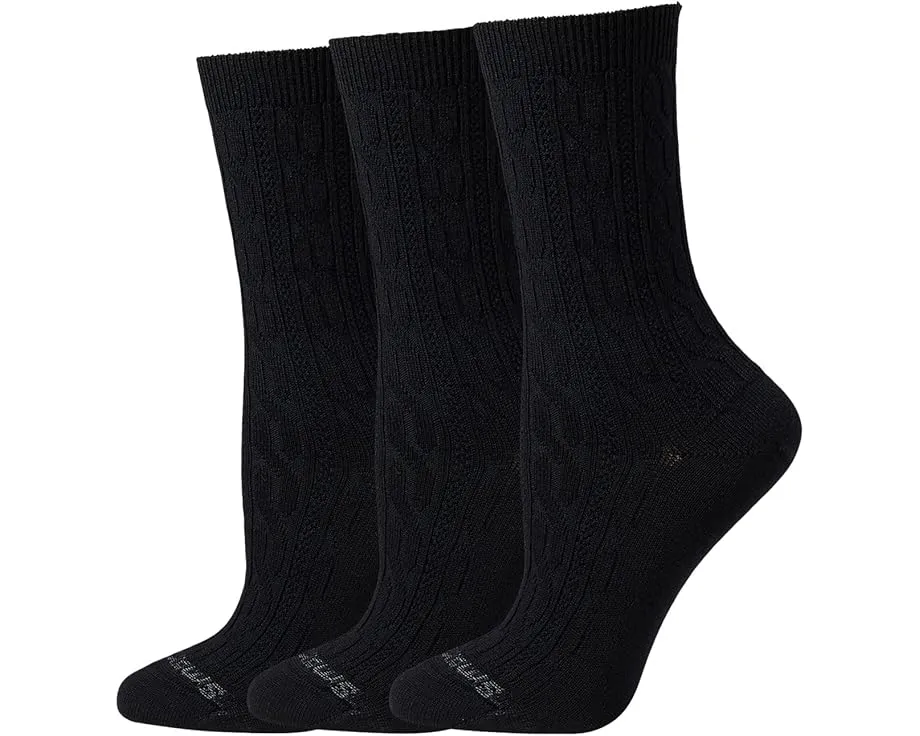 Носки Smartwool Everyday Cable Crew 3 пары с рельефным узором