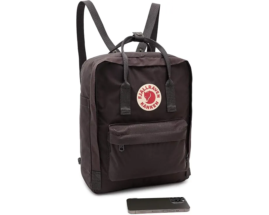 Рюкзак Kanken классический Fjällräven Vinylon F Black Oak