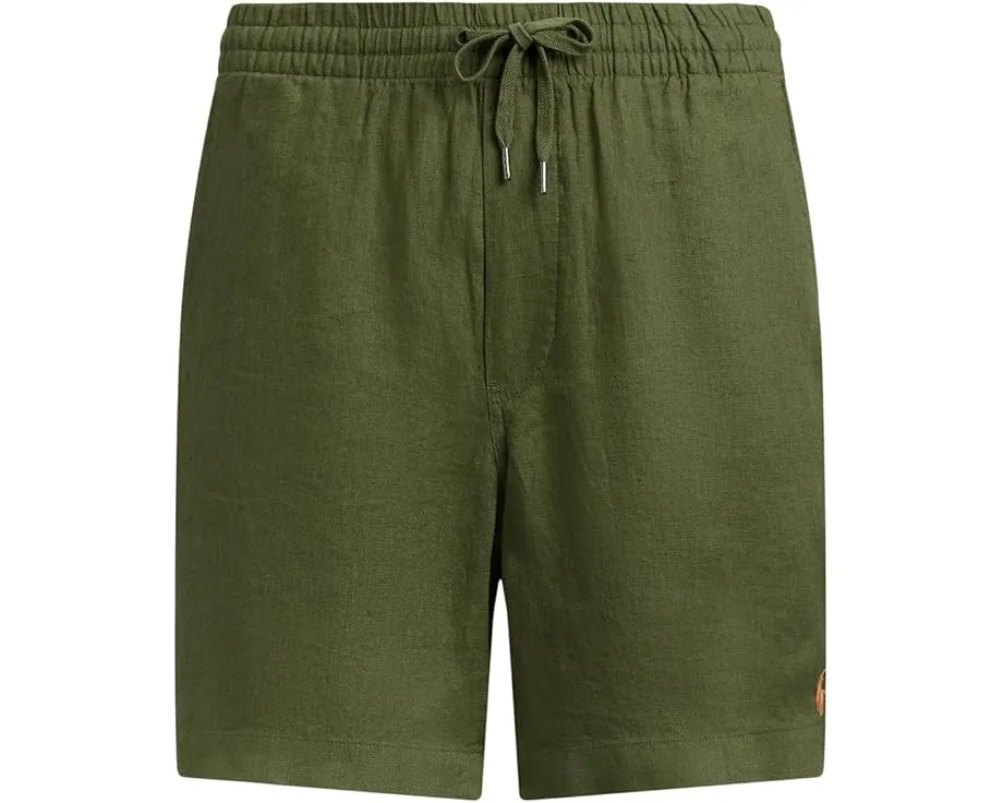 Шорты Polo Prepster из льна с длиной 15 см Polo Ralph Lauren