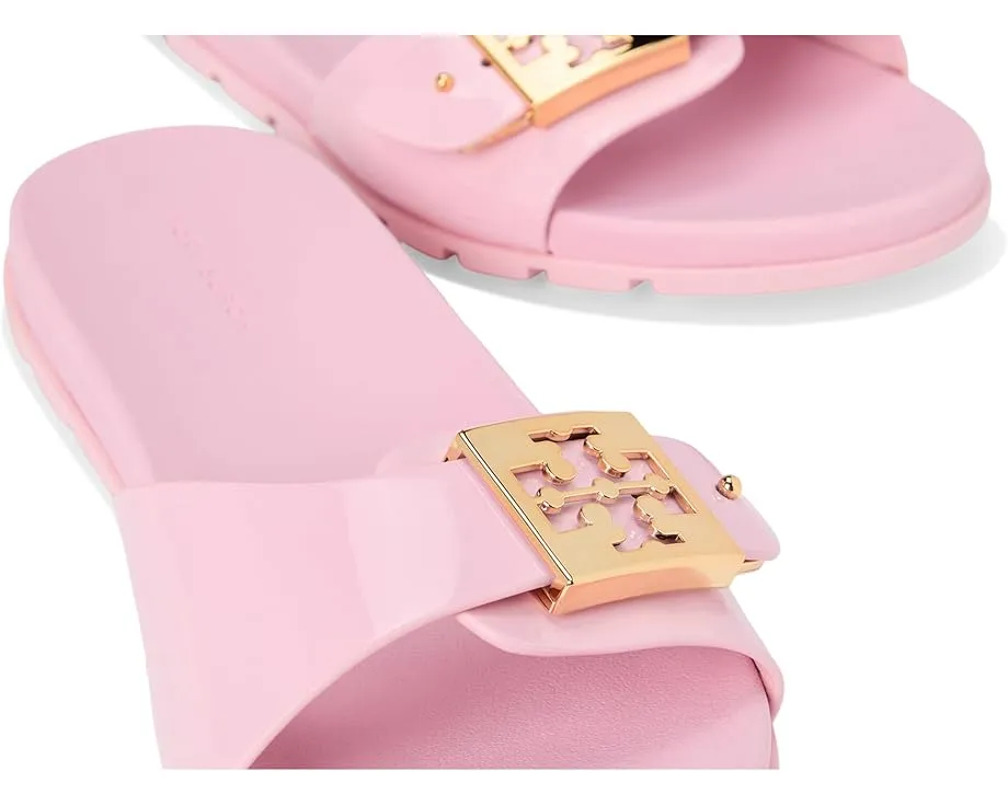 Сандалии Tory Burch Buckle Slide с водонепроницаемым верхом и стелькой из EVA