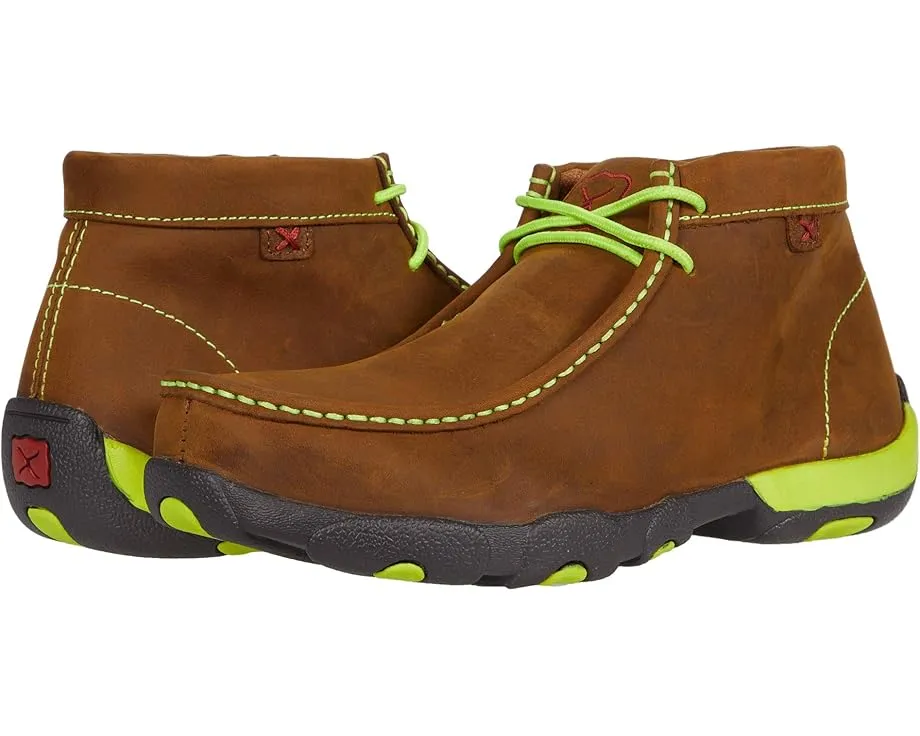 Чакка рабочие ботинки Twisted X Work со стальным носком и верхом из натуральной кожи