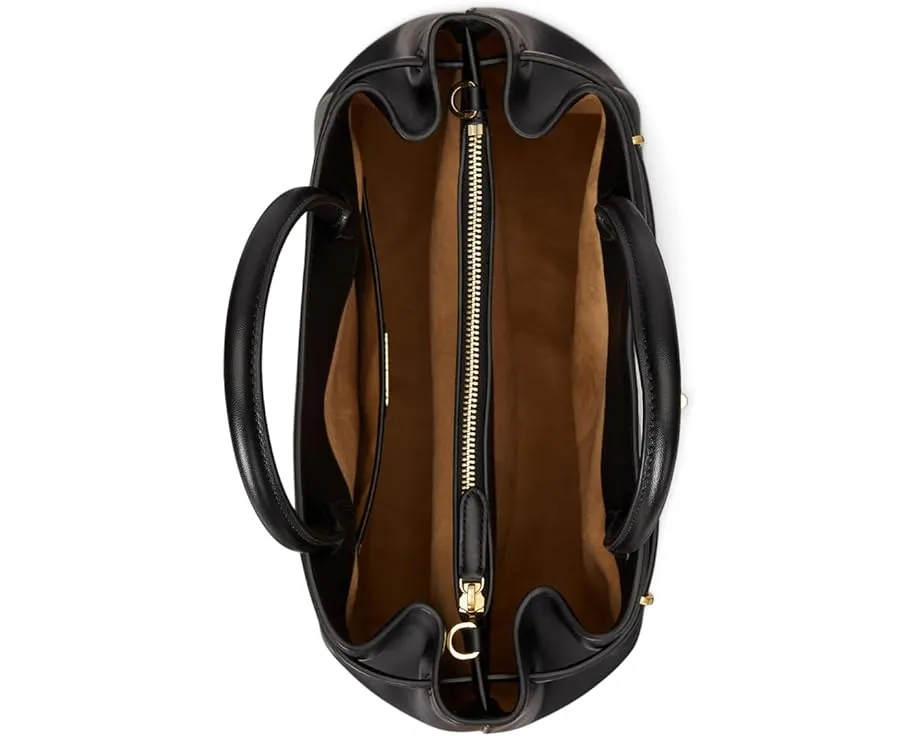 Большая кожаная сумка-сатчел Blaike от Lauren Ralph Lauren