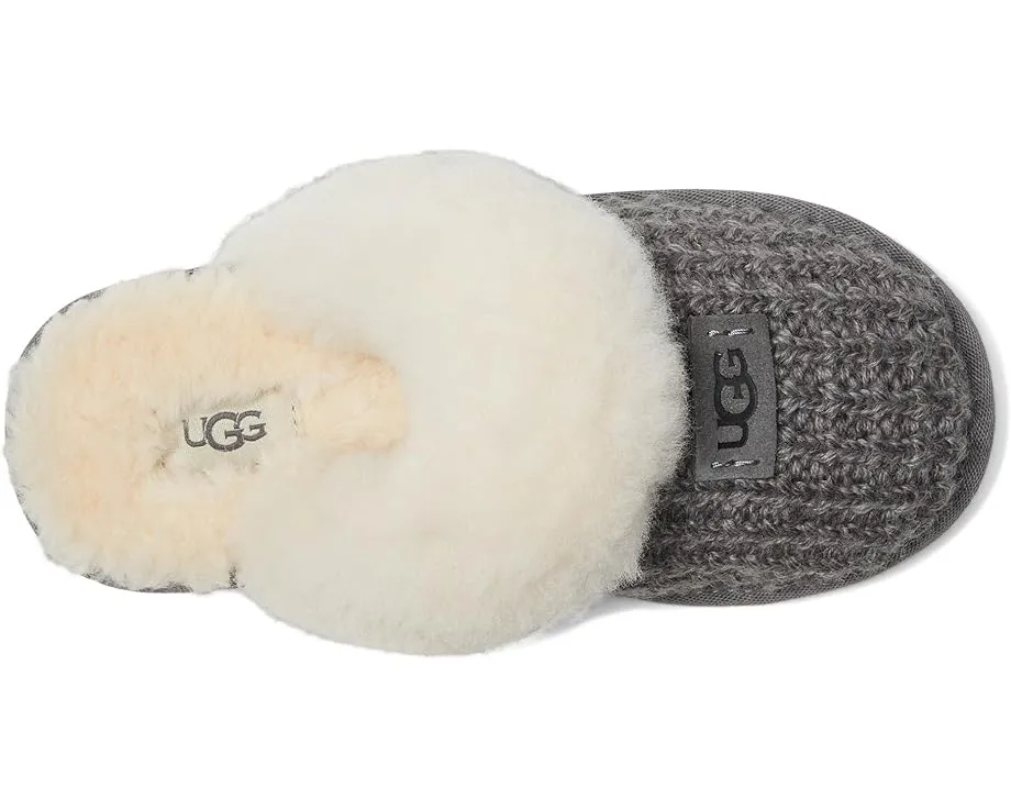 Детские тапочки UGG Kids Cozy II Knit с подкладкой UGGplush