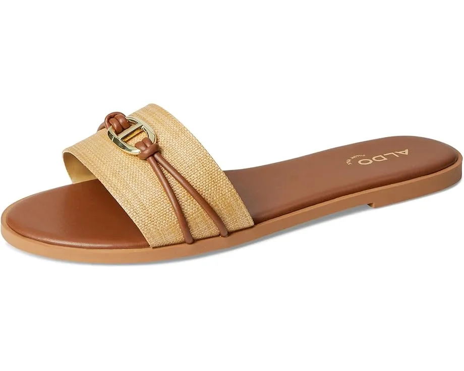 Босоножки ALDO Vasia без застежки с плетеным ремешком и круглым носком