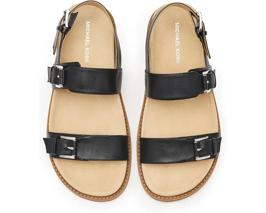 MICHAEL Michael Kors босоножки Nia Flat Sandals с формованной стелькой и пробковой подошвой